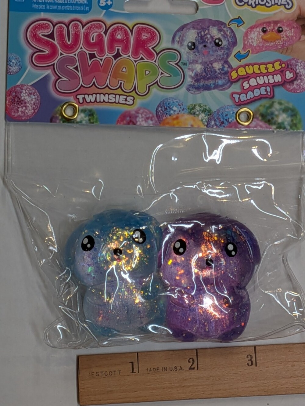 Orb Curiosities Sugar Swaps Twinsies Puppy Squishy Toys